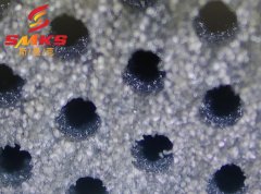  磨粒流拋光小孔內(nèi)壁，50個(gè)小孔同時(shí)拋光，5分鐘！ 